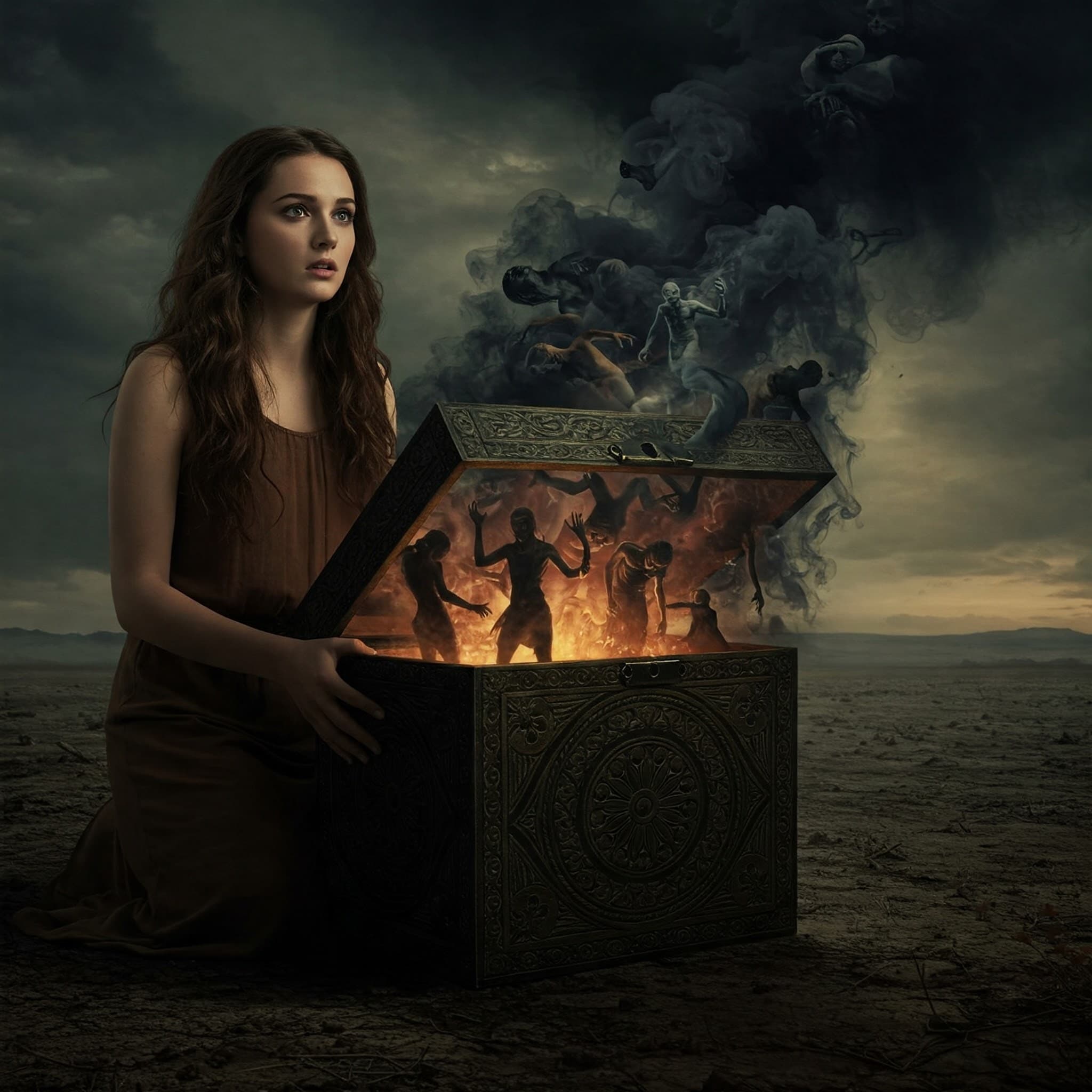 Ilustración de La Caja de Pandora - parte 3