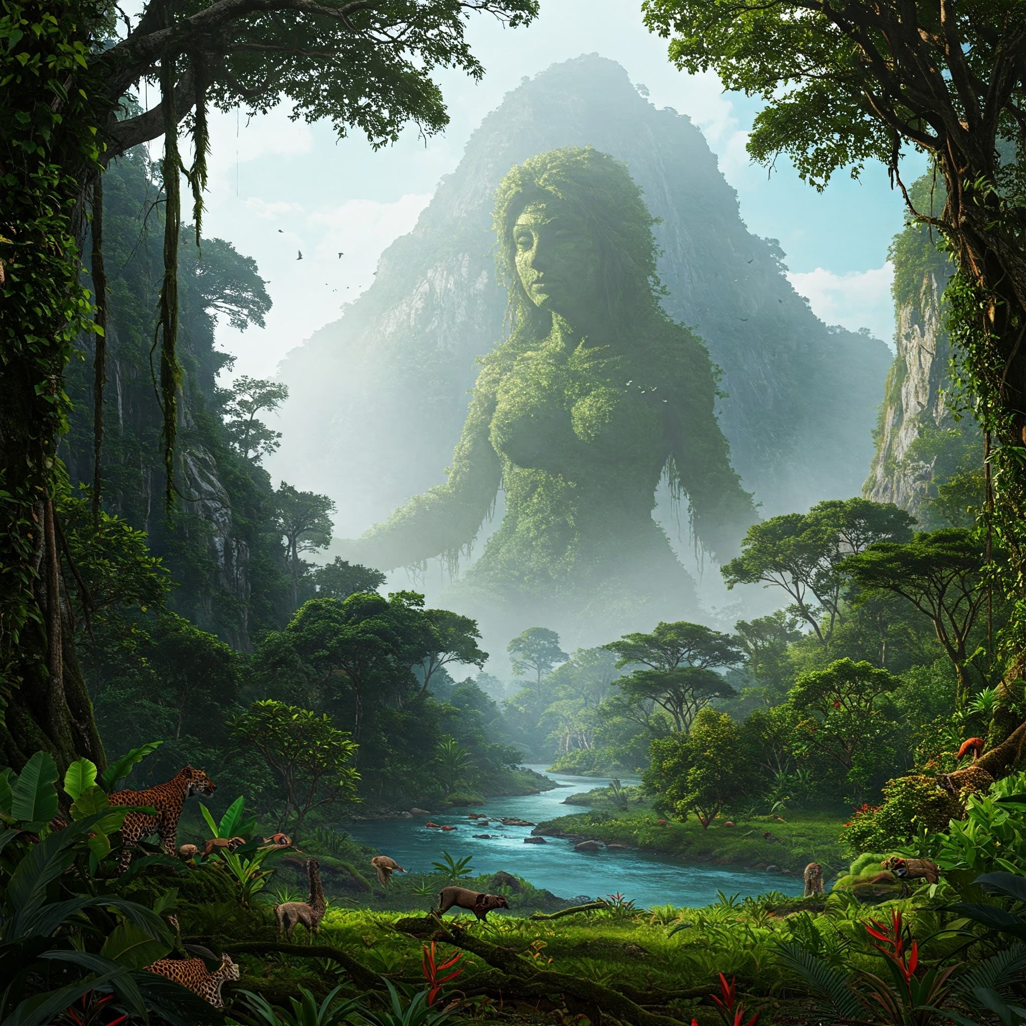 Ilustración de La Madre Monte - parte 5